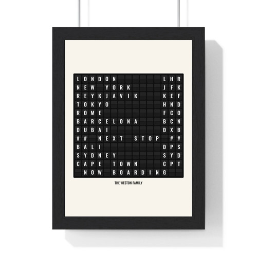Personalised airport - personalised,