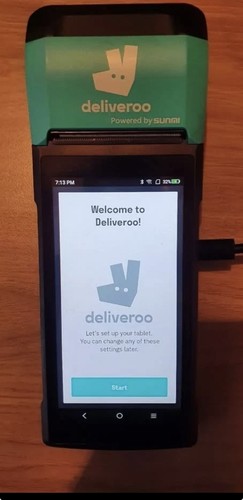 Deliveroo sunmi handheld - sunmi,