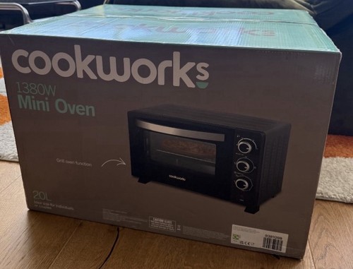 Cookworks 20l mini oven - cookworks,