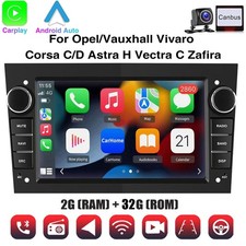 Appel Carplay For Vauxhall Corsa 2006-2014 Android Car Stereo Radio GPS SAT NAVI