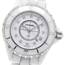 CHANEL J12 H1628 White ceramic