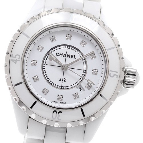 Chanel j12 h1628 - white, ceramic