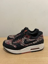 Nike Womens Air Max 1 'Liberty Black Paisley ladies trainers NIKE 540855-006
