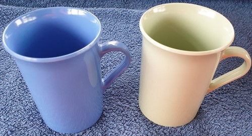 Vintage melamine mugs - vintage,