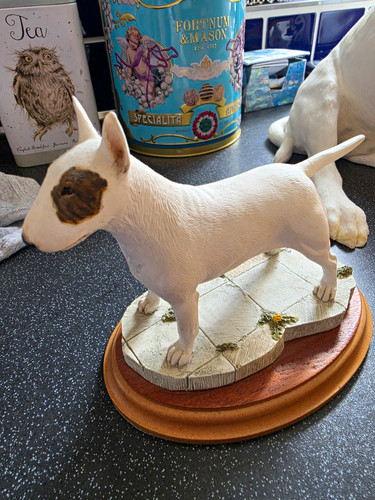 Bull terrier dog ornament - bull,