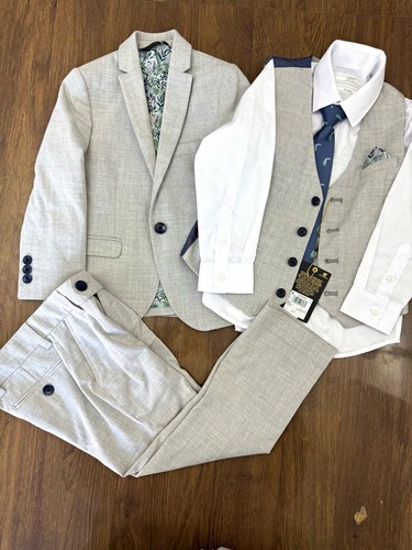 Next boys grey piece suit - next,
