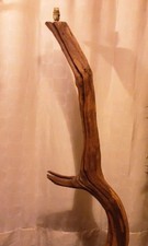 Solid Oak Handcrafted Floor Lamp