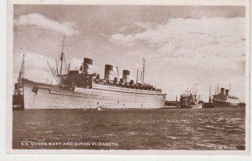 Queen mary and - r.m.s.,