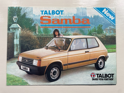 Talbot samba 1982 - talbot,