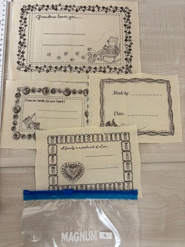 Fabric quilting labels - , cotton