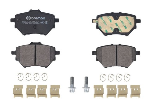 Brake pads set - rear, fits
