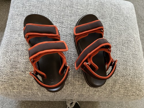 Ladies sandals size 6 - m&s,