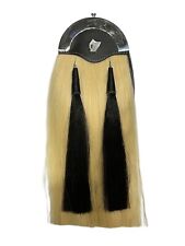 Harp Badge White Horse Hair