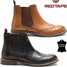 MENS LEATHER BOOTS CHELSEA
