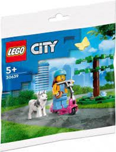 Lego city dog - dog, park