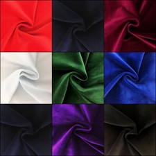 Cotton Velvet Fabric 45" Wide