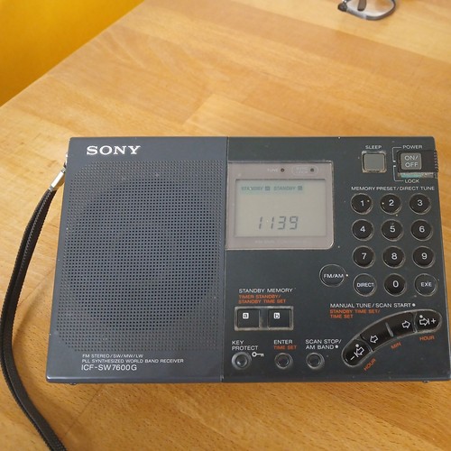 Sony icf sw7600g portable - sony, icf-sw7600g