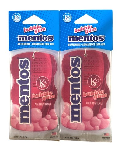 2pc mentos air freshener - mentos,