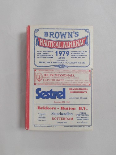 Browns nautical almanac daily