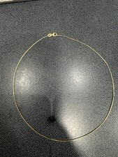 18ct Solid Gold Choker Chain