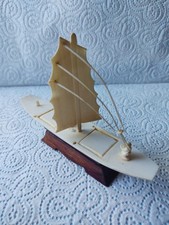 Vintage Chinese Junk Boat
