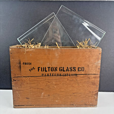Antique FULTON GLASS CO. IND