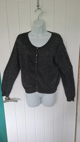 Black and silver sparkly - silver,
