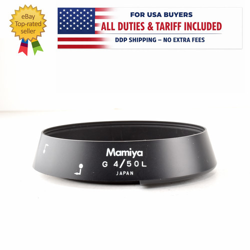 Mint mamiya lens hood - [,