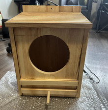 Barn Owl House Wooden Nest Box