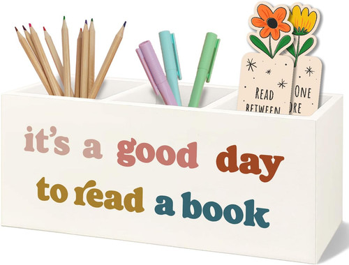 Bookmark holder decor wooden - bookmark,