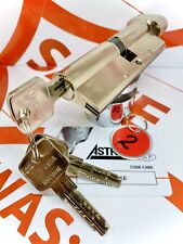 High Security CISA Astral Thumb Turn Euro Cylinder 50mm EXT/40mm INT  X3 Keys