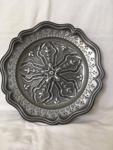 Stunning pewter tray fruit - stunning,