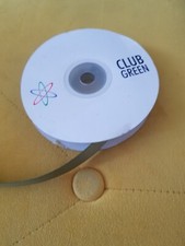 Club sage green ribbon, 7.3 metres
