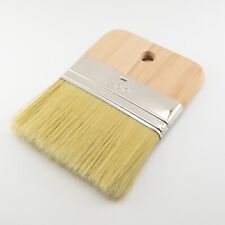 100mm Mottler. Flat Paint Brush, Pure Bristle Mix. Chalk Paint, Wax & Oil Paint.