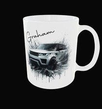 Personalised Range Rover Mug Land Rover Ceramic Cup 11oz Comes Gift Boxed