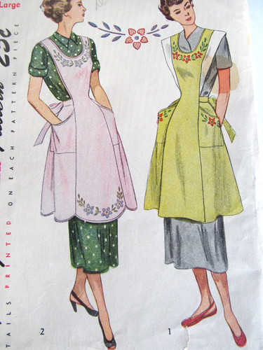 Simplicity old apron - apron, pattern
