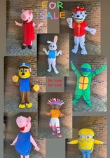 Adult Character Mascot Costumes Paw Patrol, Peppa Pig, Chase, Marshal, Minion 