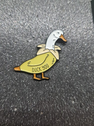 Duck you enamel - duck,