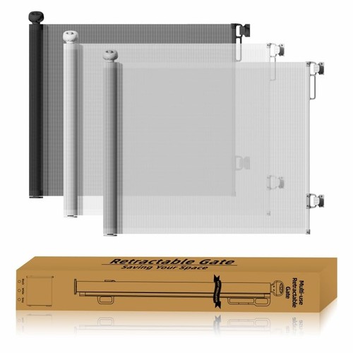 Retractable baby gate 87cm - gate,