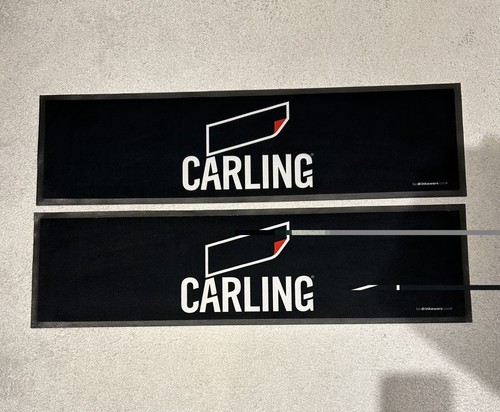 Carling rubber back - x,