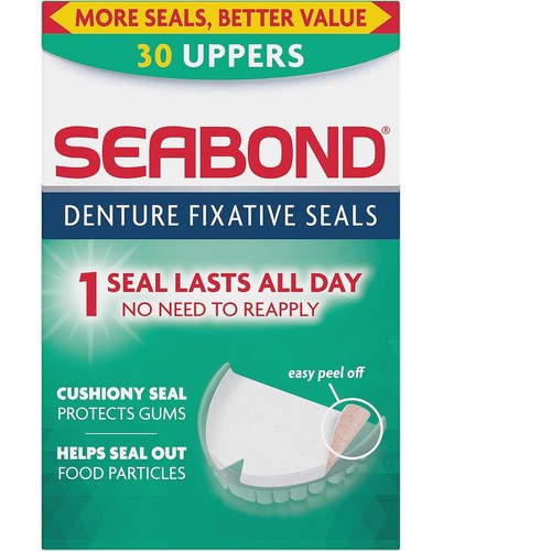 Zinc free denture seal strips - zinc-free,