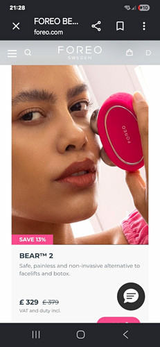 Foreo bear microcurrent - bear, facial