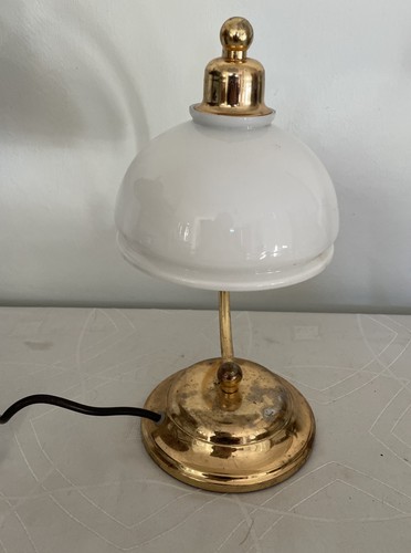 Shabby chic brass - table, lamp