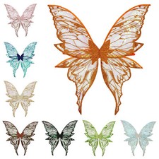 UK Womens Girls Fairy Wing Unique Butterfly Wing Halloween Party Accessories