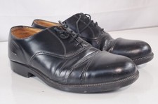 Genuine Surplus British RAF Mens Parade Shoes Formal Shoes Black Leather Grade 2