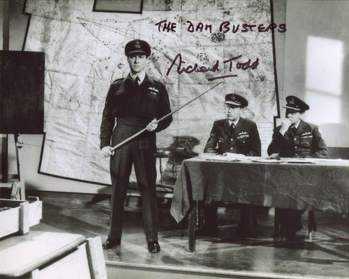Richard todd signed - todd, dam
