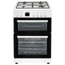 electriQ EQDFC360WH Refurbished  60cm Double Oven Dual Fuel Cooker A2/EQDFC360WH