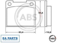 Brake Pad Set, disc brake for