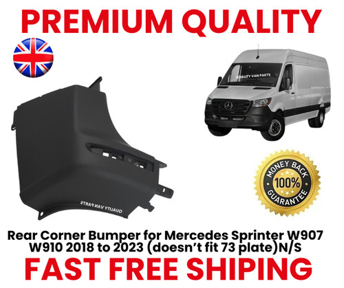 Left rear corner bumper - left,