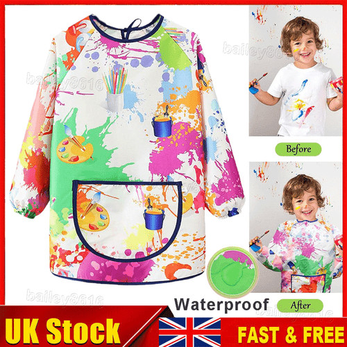 Waterproof art smock - waterproof, long